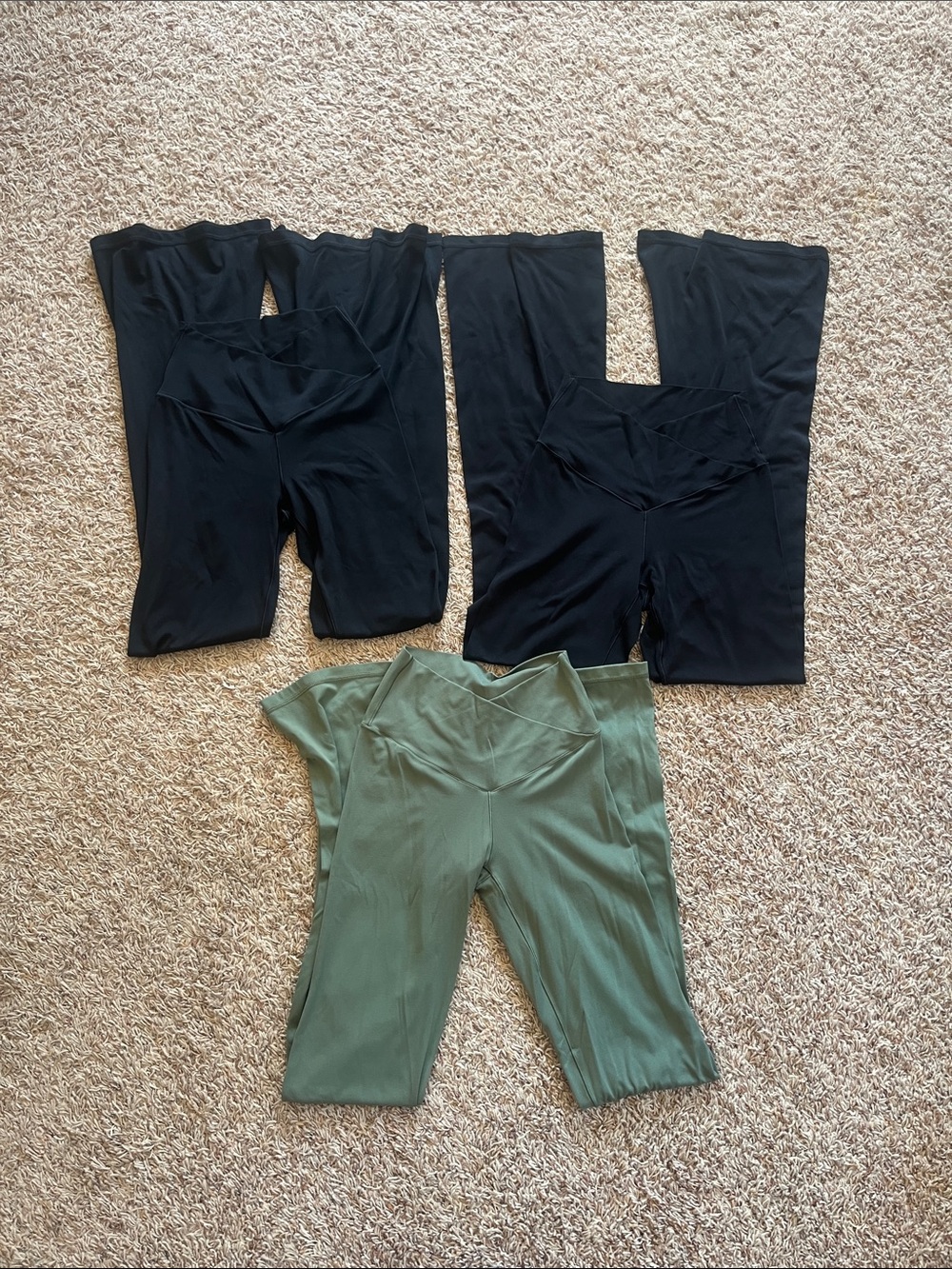 Aerie Offline Flare Leggings (3 pairs)